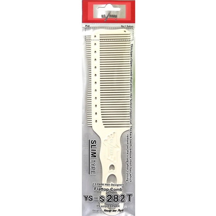 YS Park 9.4" Clipper Comb - White #YS-S282T