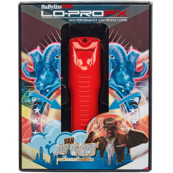 BaByliss Pro SPECIAL EDITION INFLUENCER LO-PROFX Clipper - Van Da' Goat #FX825RI