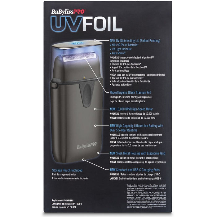 BaByliss Pro UVFOIL Single Foil Shaver #FXLFS1