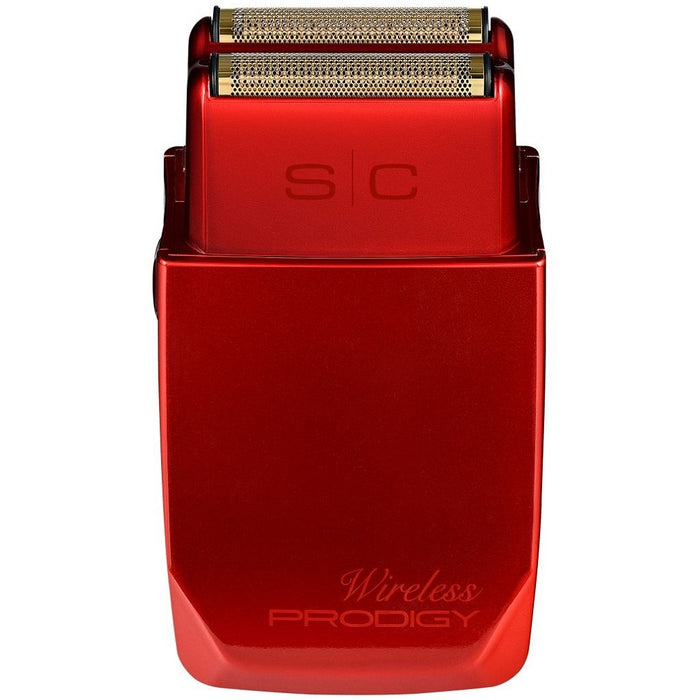 Stylecraft Wireless Prodigy Professional Turbo-Charged Smart Contouring Foil Shaver - Red #SCWPFSR